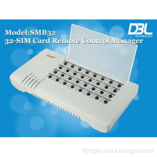 DBL 32 Channel Remote Sim Card Bank Controller / NAT Transv